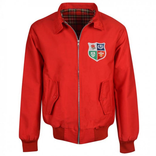 British & Irish Lions 1970's Red Harrington Jacket