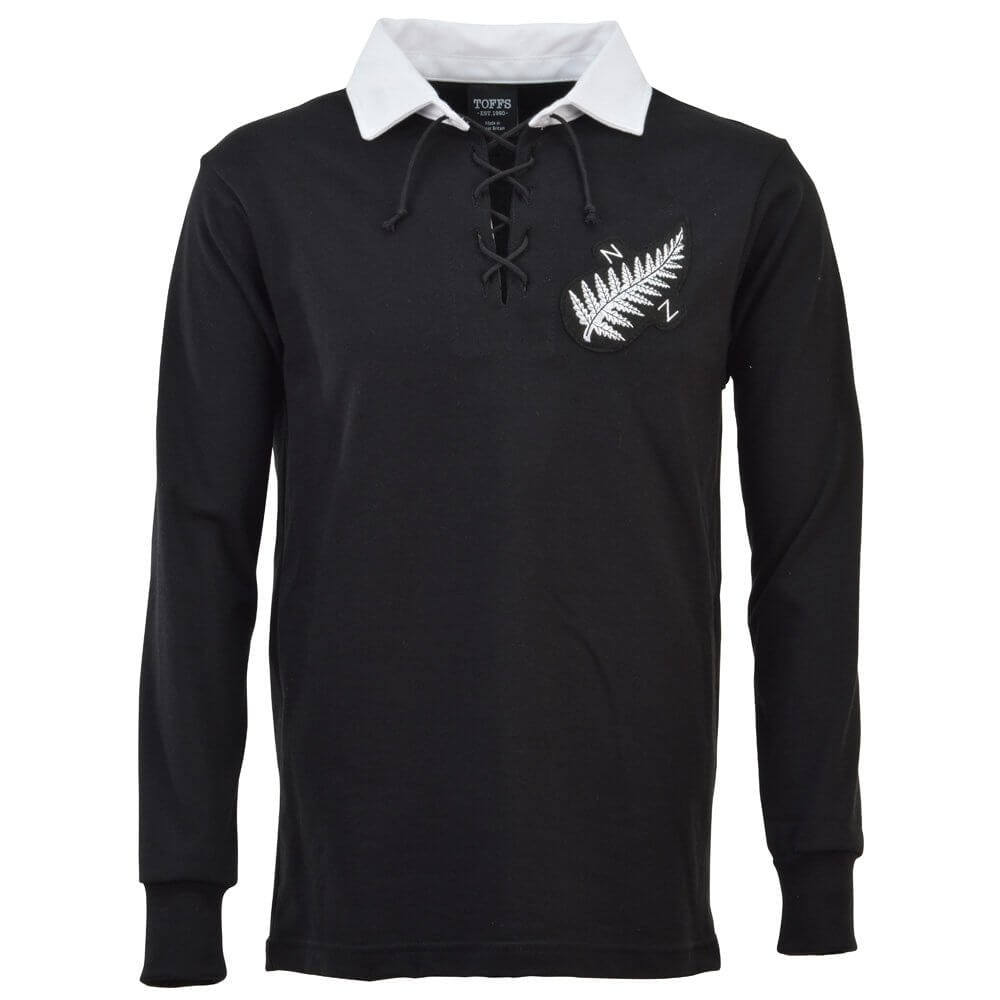 New Zealand 1924 Retro Rugby Shirt Product - Football Shirts Toffs   