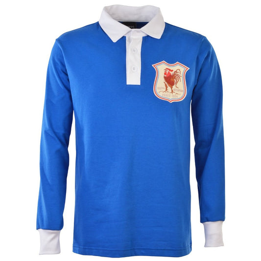 France 1924 Retro Rugby Shirt_0