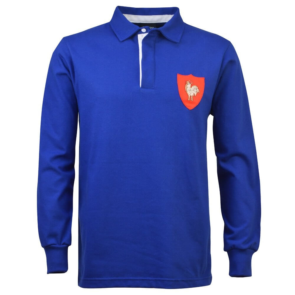 France 1972 Vintage Rugby Shirt Product - Football Shirts Toffs   