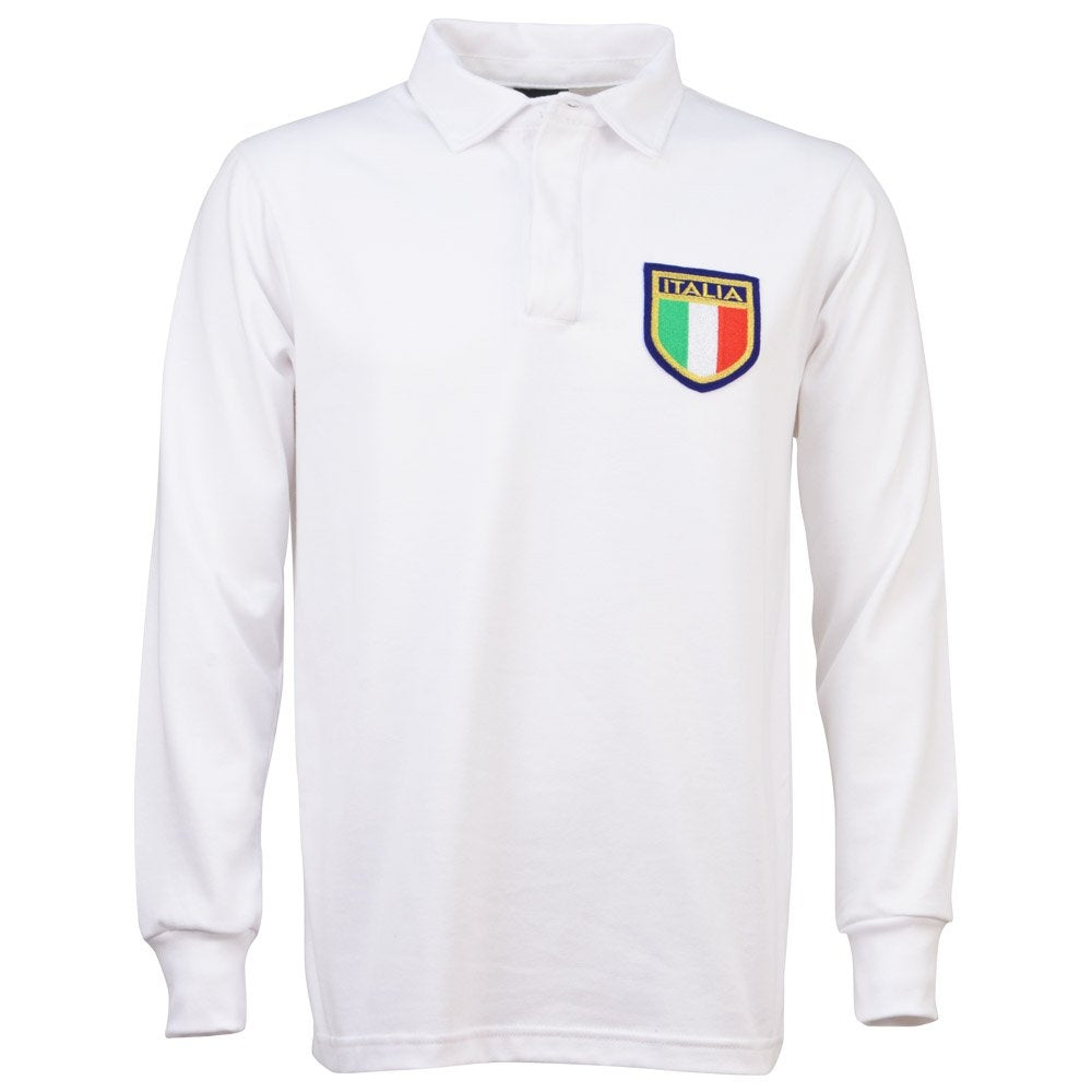Italy 1975 Vintage Away Rugby Shirt Product - Football Shirts Toffs   