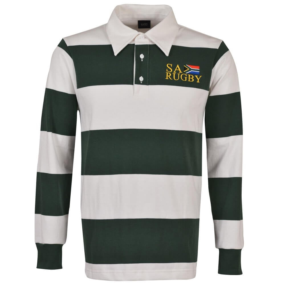 South Africa Hooped Rugby Shirt Product - Football Shirts Toffs   