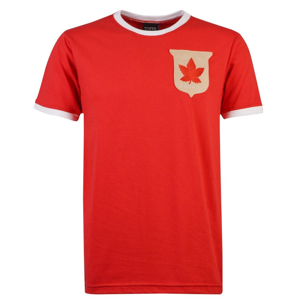 Canada Rugby T-Shirt - Red/White Product - T-Shirt Toffs   
