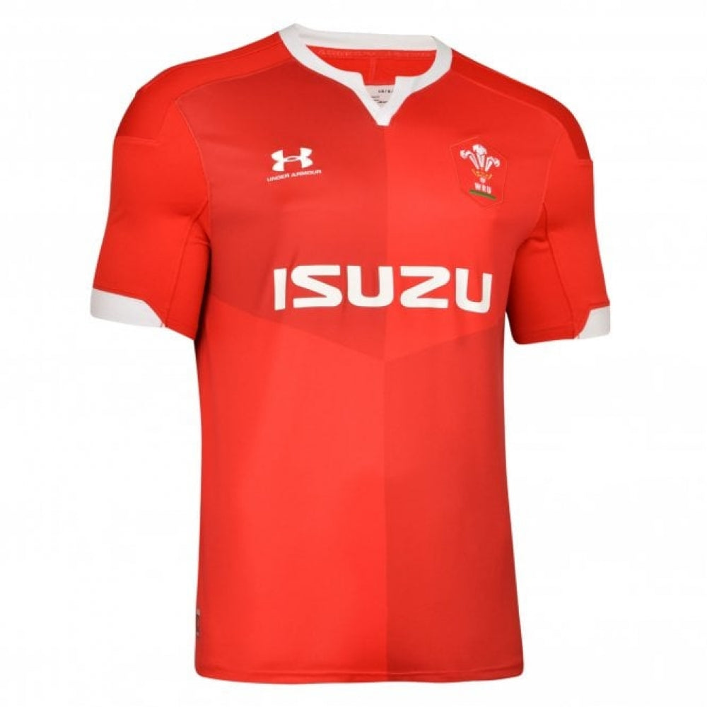 2019-2020 Wales Under Armour Home Rugby Shirt Product - Football Shirts Under Armour   