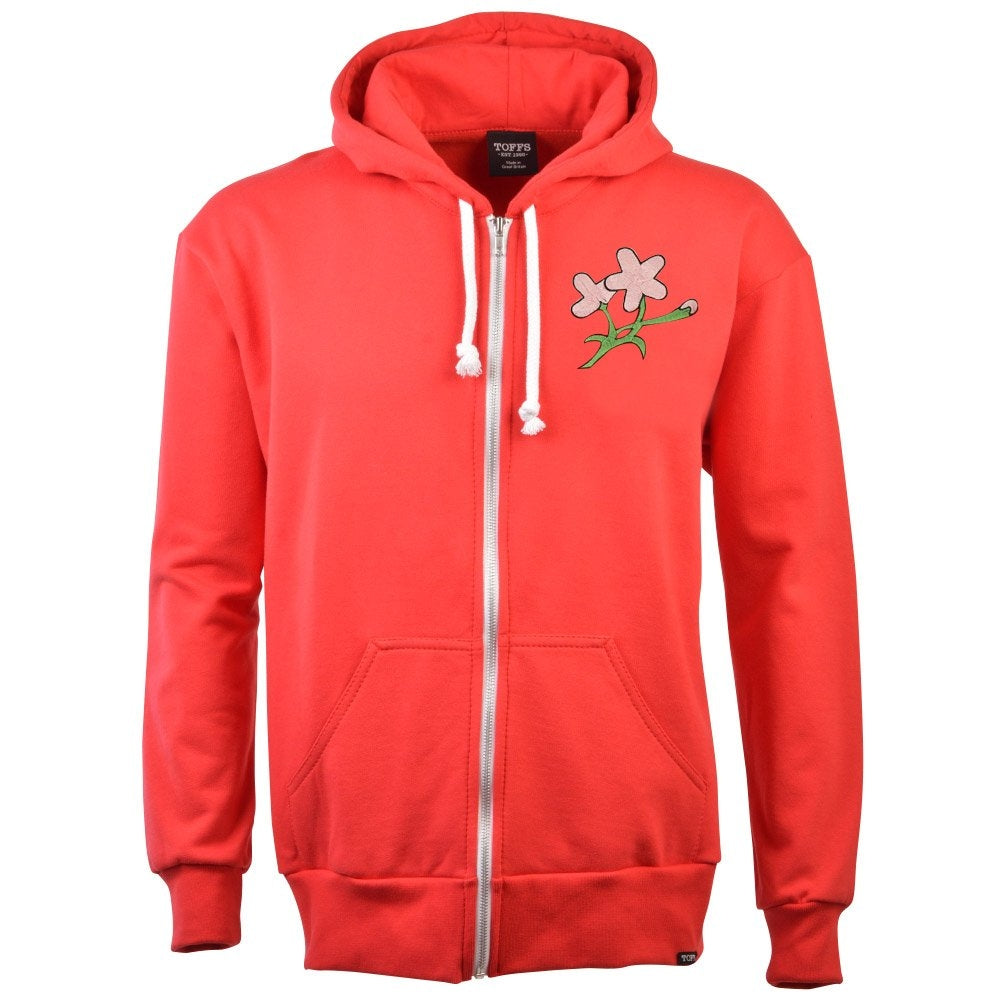 Japan 1932 Vintage Rugby Zipped Hoodie - Red Product - General Toffs   