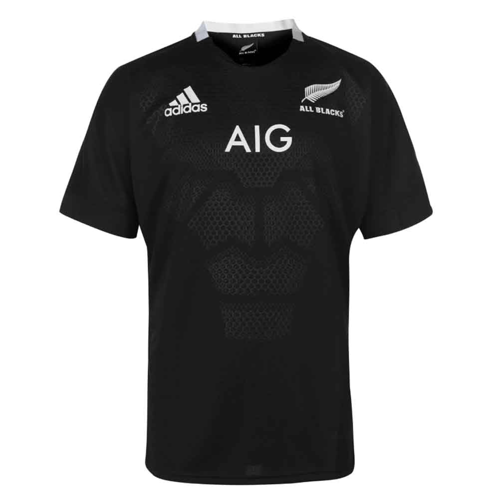 2018-2019 New Zealand Adidas Home Rugby Shirt Product - Football Shirts Adidas   