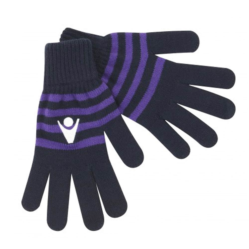 2013-15 Scotland Macron Rugby Winter Wool Gloves (Navy) Product - General Macron   