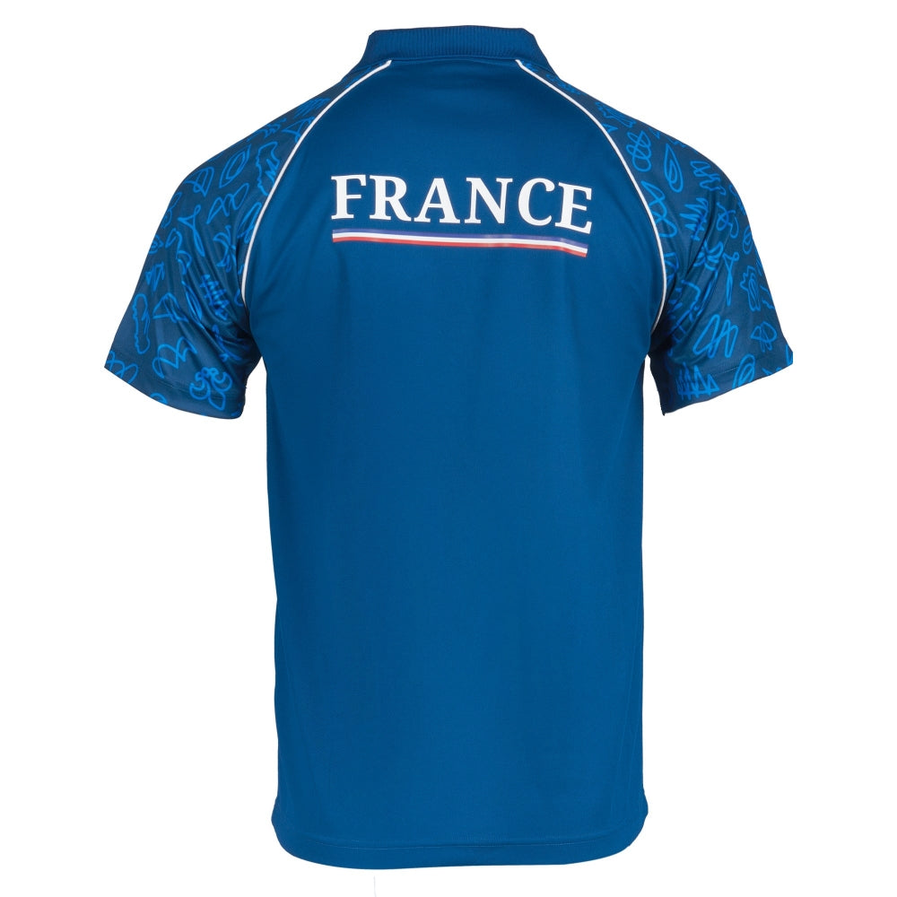 RWC 2023 France Polo - Navy Product - Polo Shirts Sportfolio   