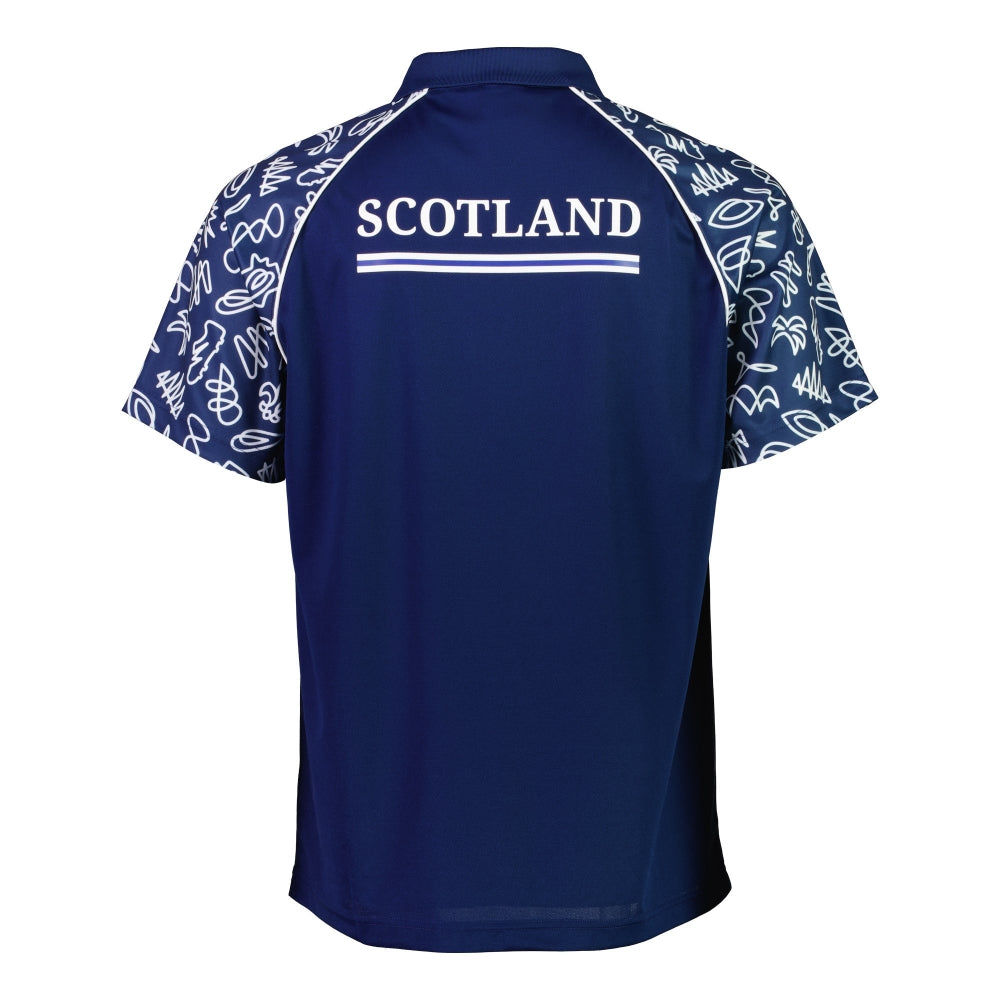 RWC 2023 Scotland Polo - Navy Product - Polo Shirts Sportfolio   
