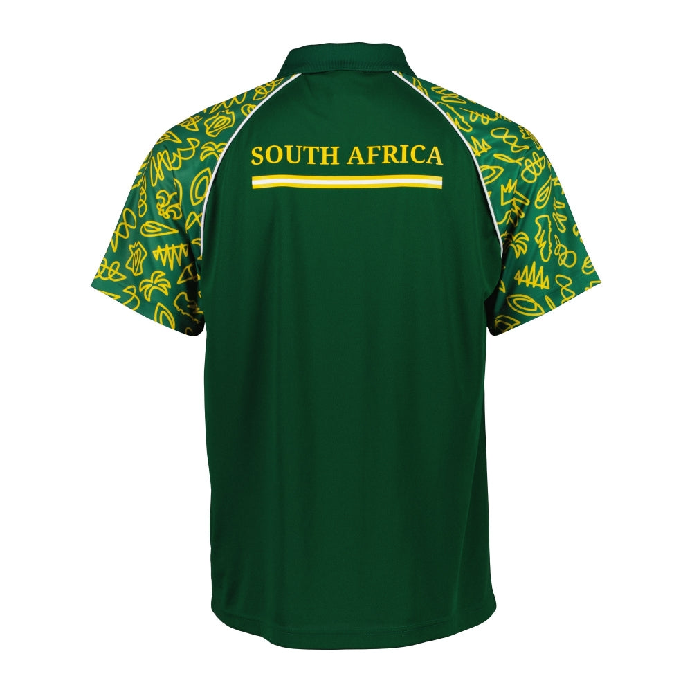 RWC 2023 South Africa Polo - Bottle Green Product - Polo Shirts Sportfolio   