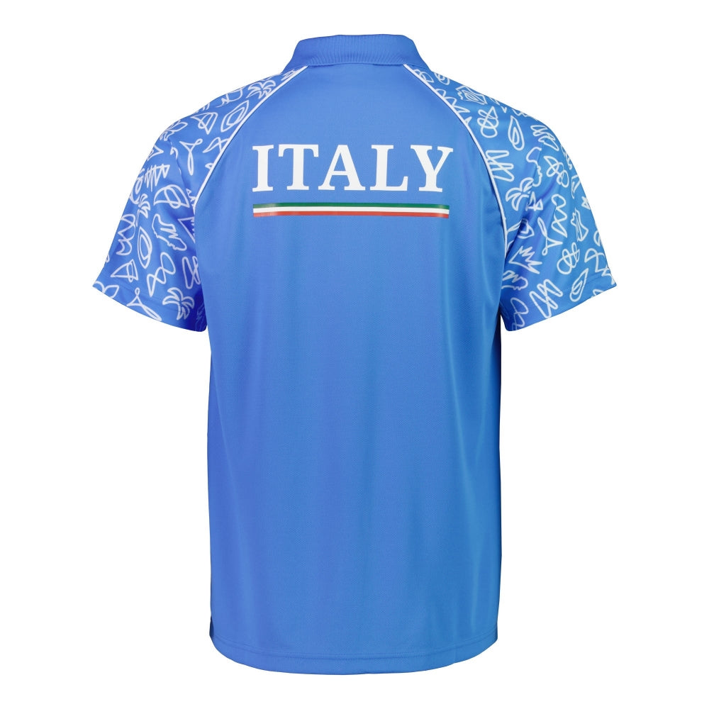 RWC 2023 Italy Polo - Italy Blue Product - Polo Shirts Sportfolio   