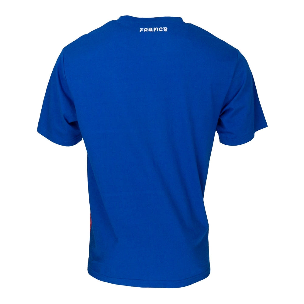 RWC 2023 France Stripe T-shirt - Navy Product - T-Shirt Sportfolio   
