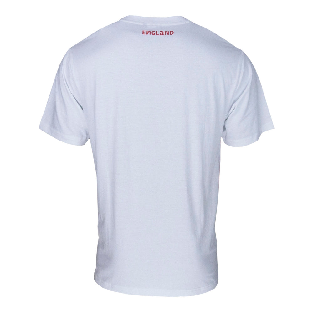 RWC 2023 England Stripe T-shirt - White Product - T-Shirt Sportfolio   