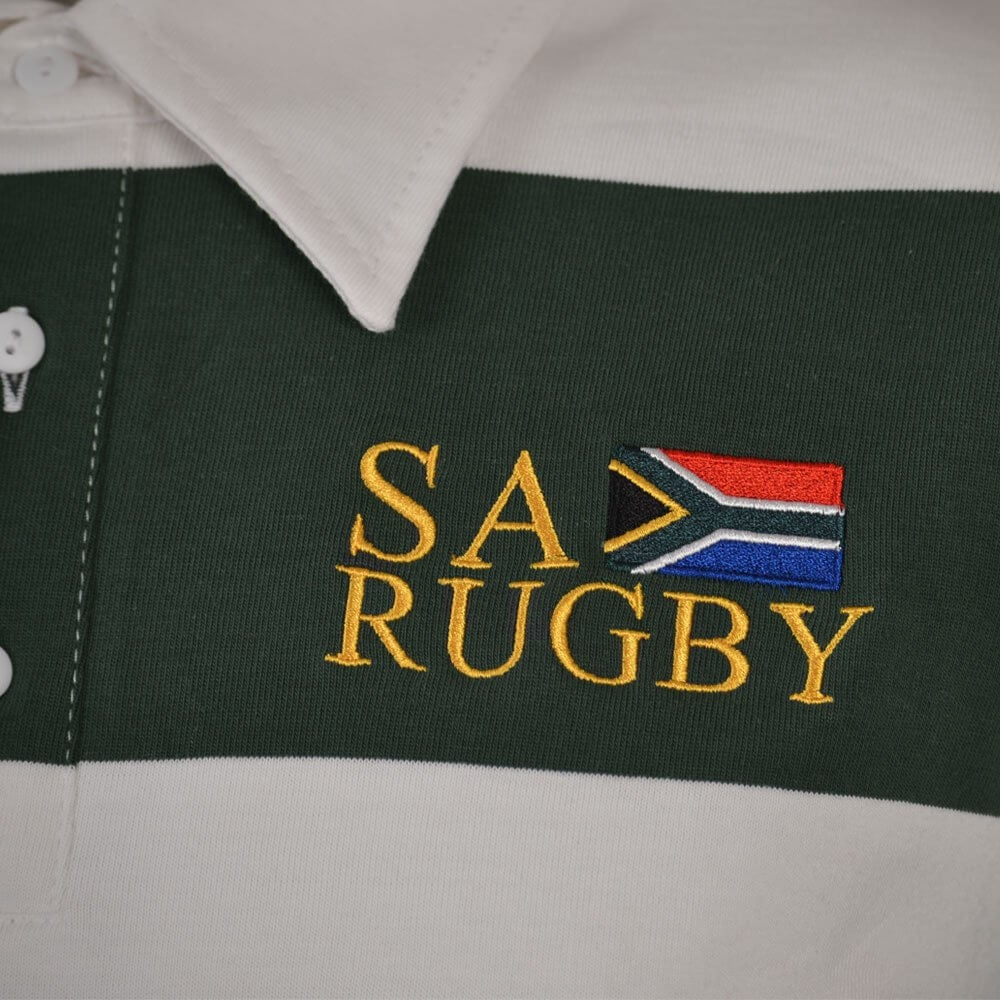 South Africa Hooped Rugby Shirt Product - Football Shirts Toffs   