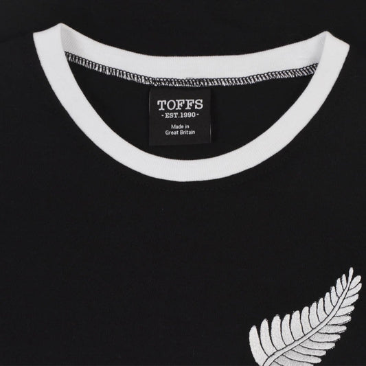 New Zealand Rugby T-Shirt - Black/White_1